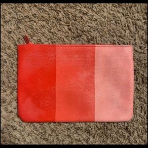 Red &Pink Ipsy Glam Makeup Bag